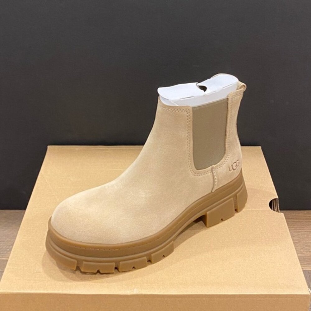 New UGG Women's Ashton Chelsea Mustard Seed Ankle Short Boots Bootie Shoes Flats